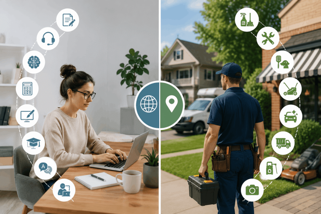 Online vs. Local Business Ideas