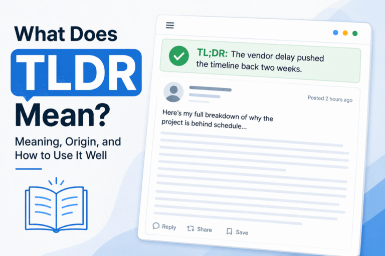 TLDR Mean