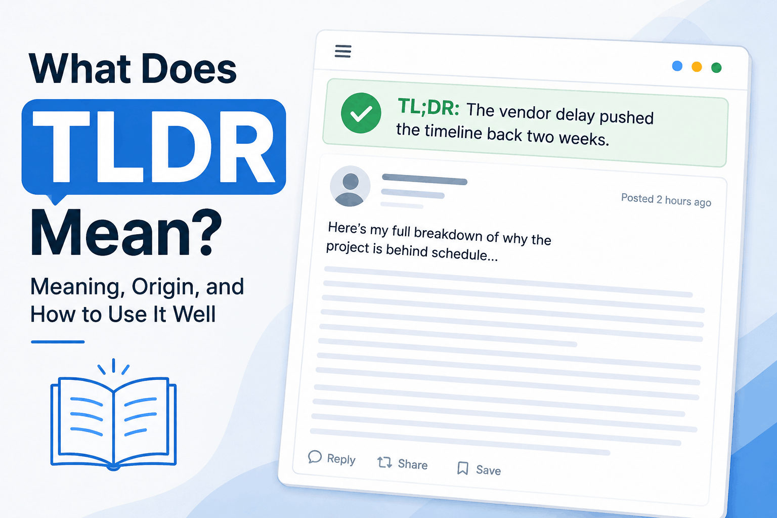 TLDR Mean